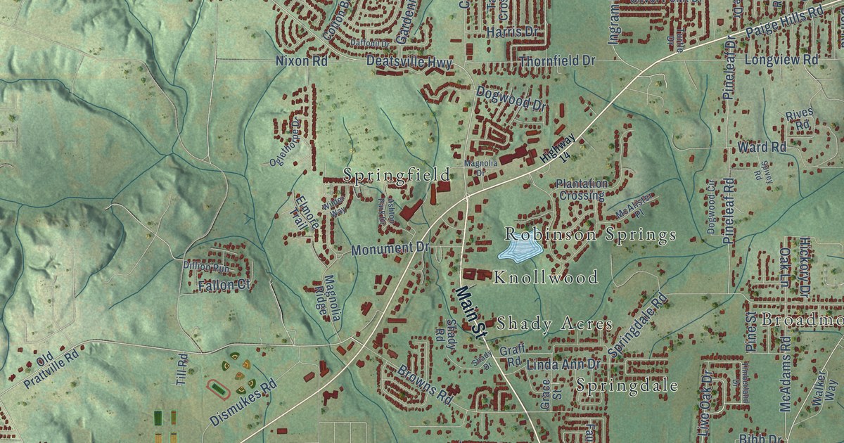 Map of Millbrook, Alabama in 2026