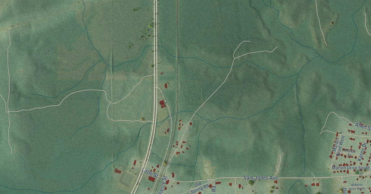 Map of Mount Vernon, Alabama in 2026