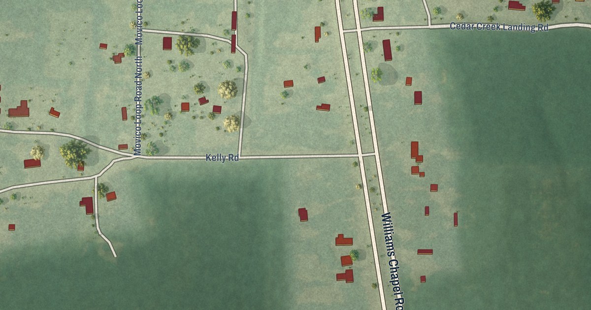 Map of Movico, Alabama in 2026