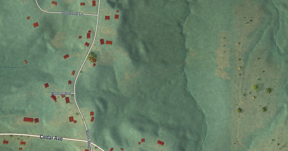 Map of Myrtlewood, Alabama in 2026