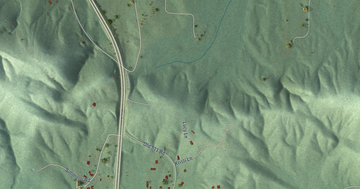 Map of Oak Grove, Alabama in 2026