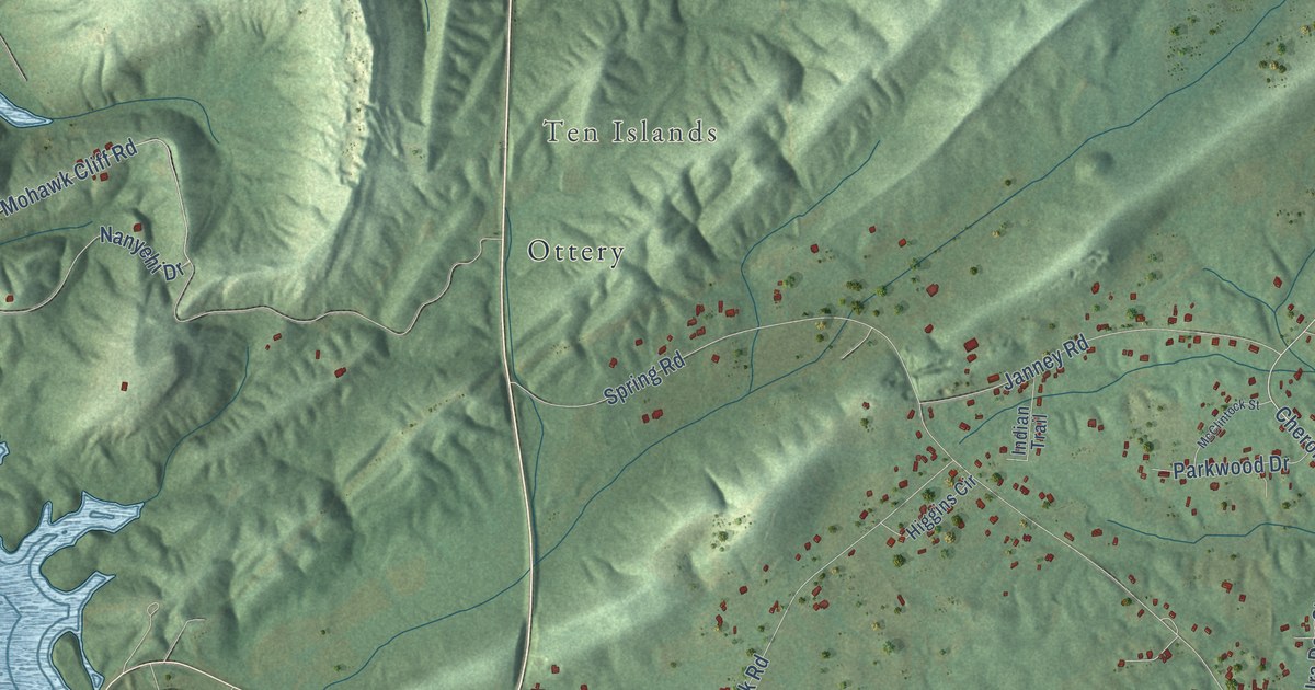 Map of Ohatchee, Alabama in 2026