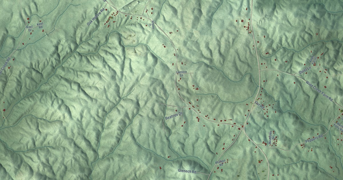 Map of Our Town, Alabama in 2026