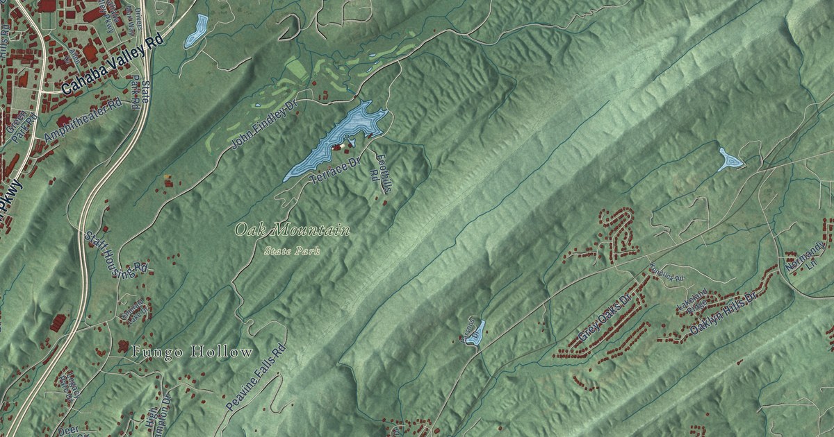 Map of Pelham, Alabama in 2026