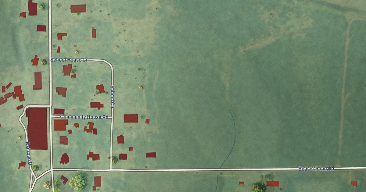 Map of Petrey, Alabama in 2026