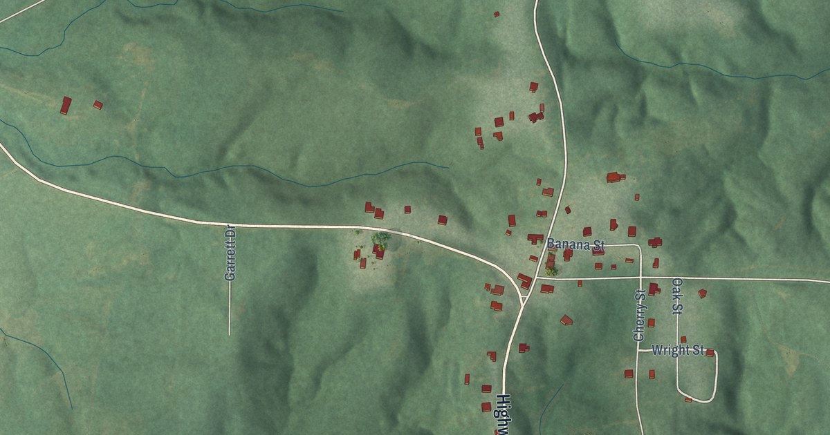 Map of Pine Apple, Alabama in 2026