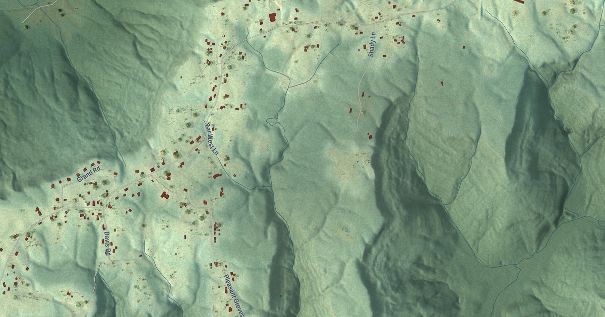 Map of Pleasant Groves, Alabama in 2026