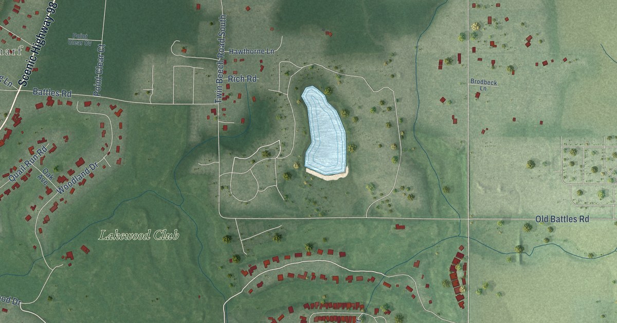 Map of Point Clear, Alabama in 2026