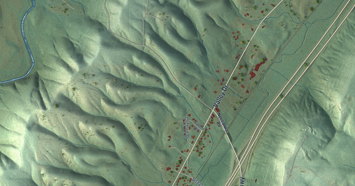 Map of Reece City, Alabama in 2026
