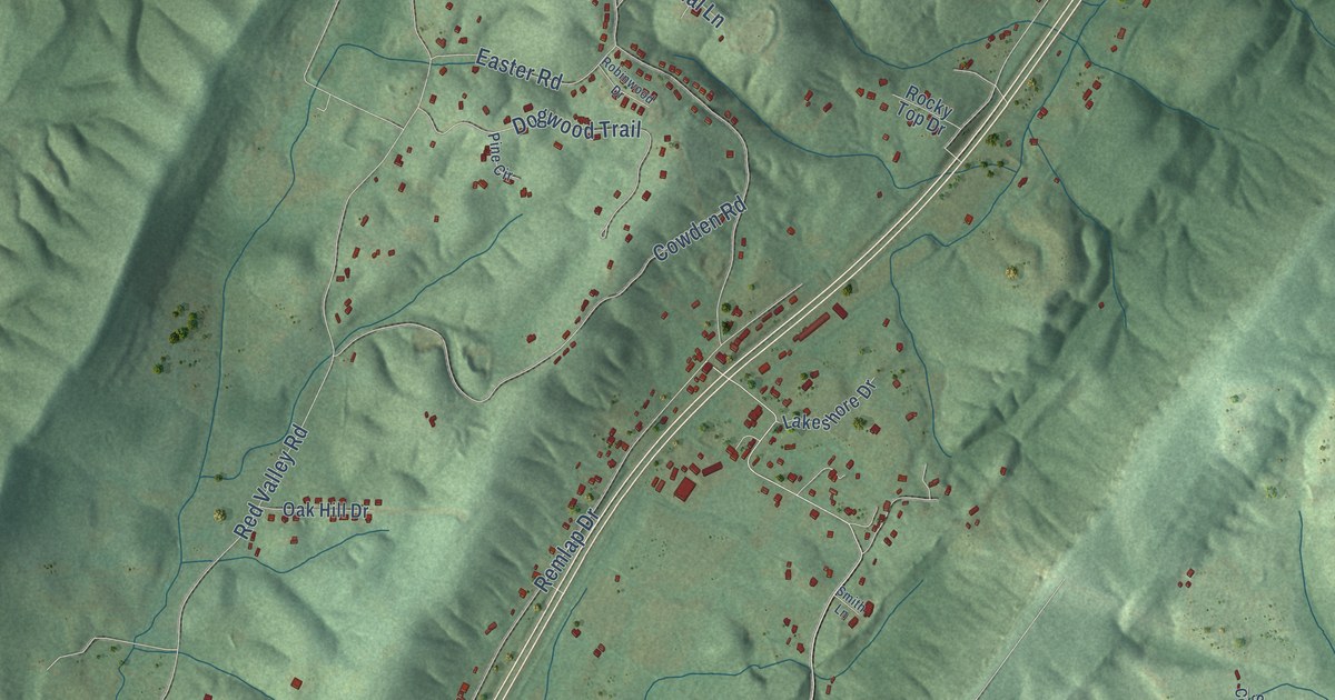 Map of Remlap, Alabama in 2026