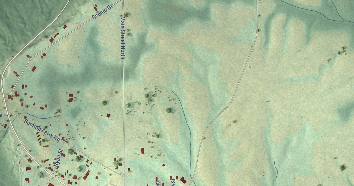Map of Section, Alabama in 2026