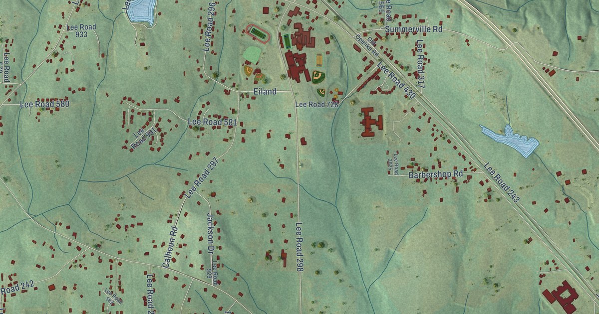 Map of Smiths Station, Alabama in 2026