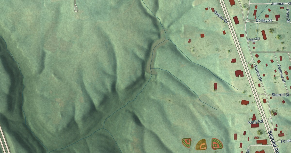 Map of South Vinemont, Alabama in 2026
