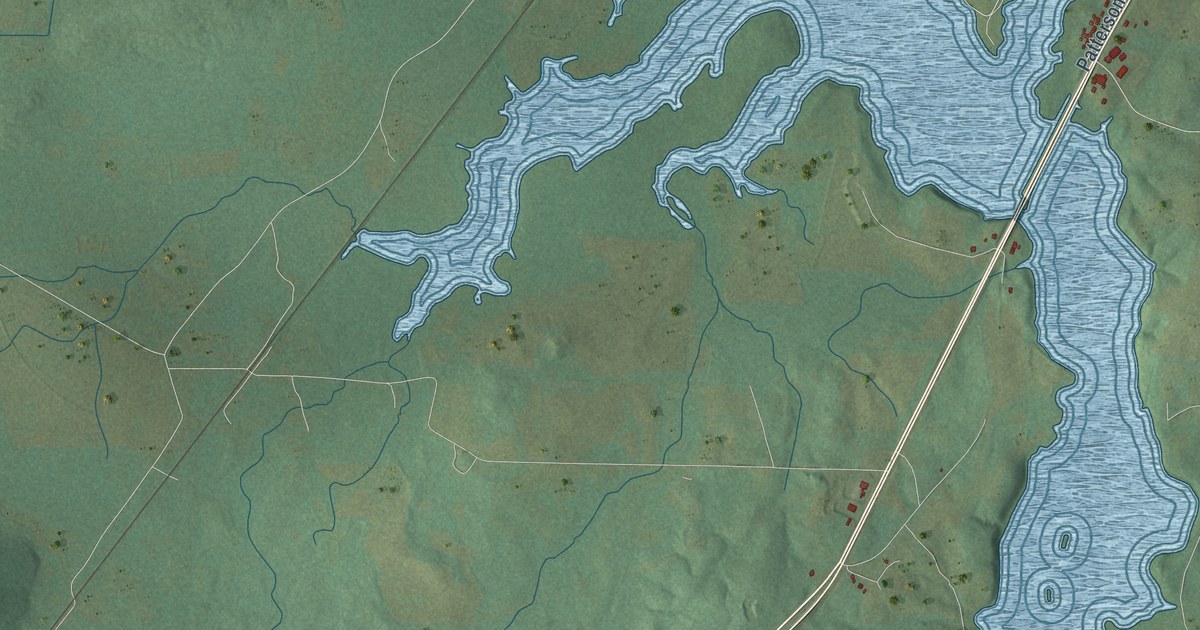 Map of Stevenson, Alabama in 2026