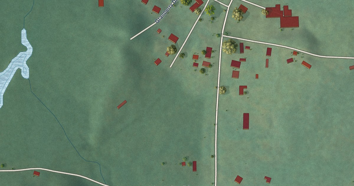Map of Talladega Springs, Alabama in 2026