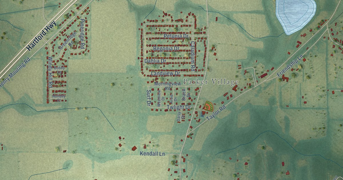 Map of Taylor, Alabama in 2026
