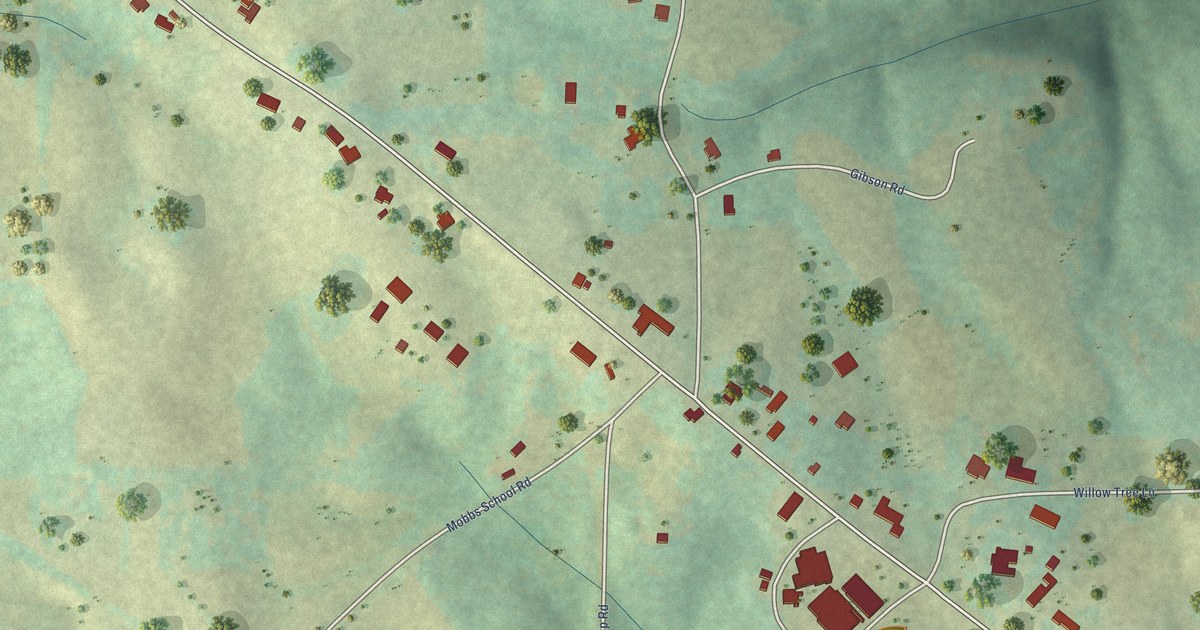 Map of Union Grove, Alabama in 2026