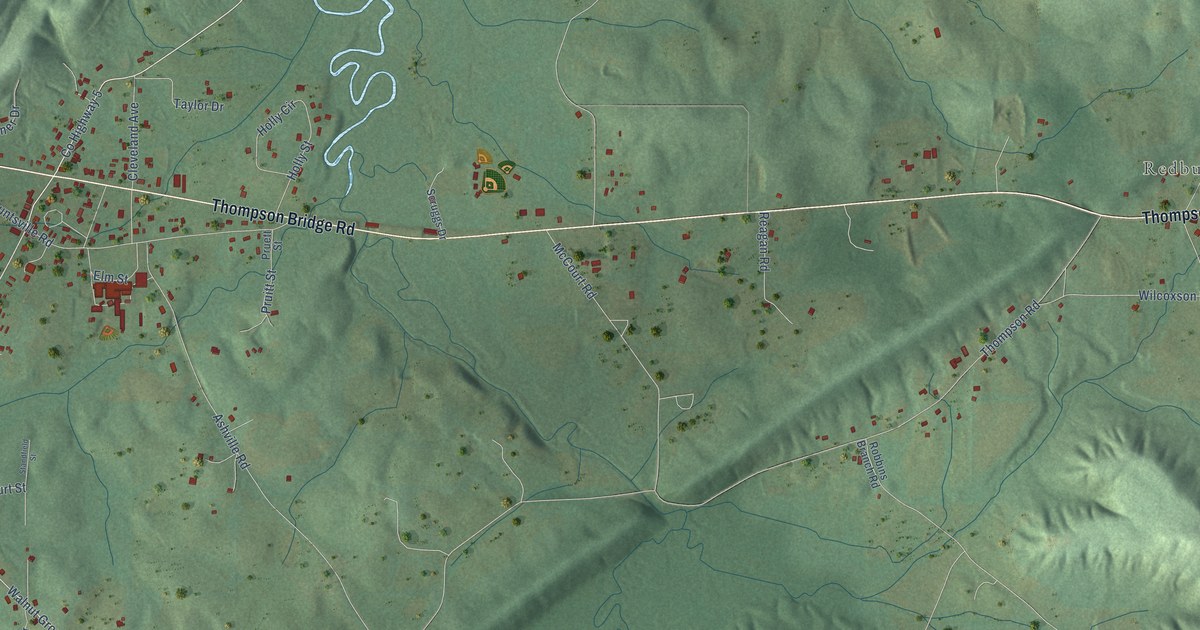 Map of Walnut Grove, Alabama in 2026