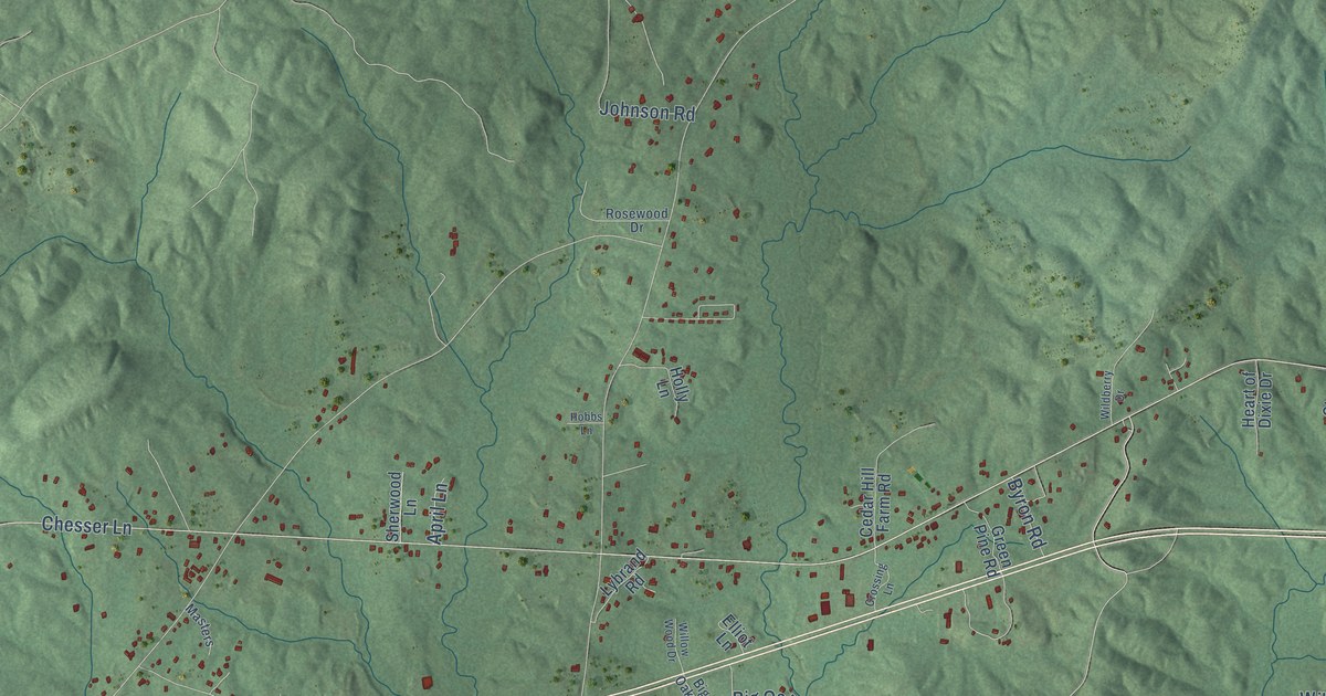 Map of Westover, Alabama in 2026
