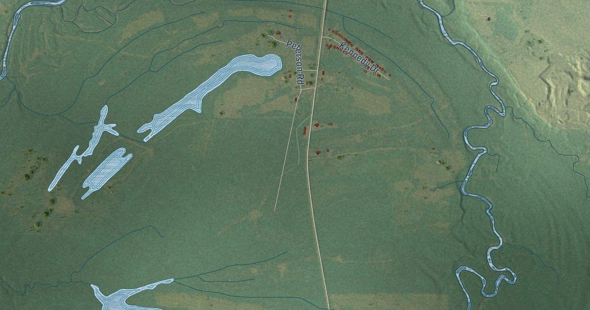 Map of White Hall, Alabama in 2026