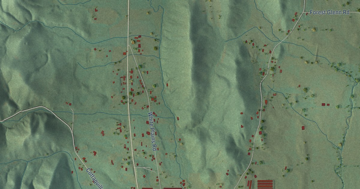 Map of White Plains, Alabama in 2026