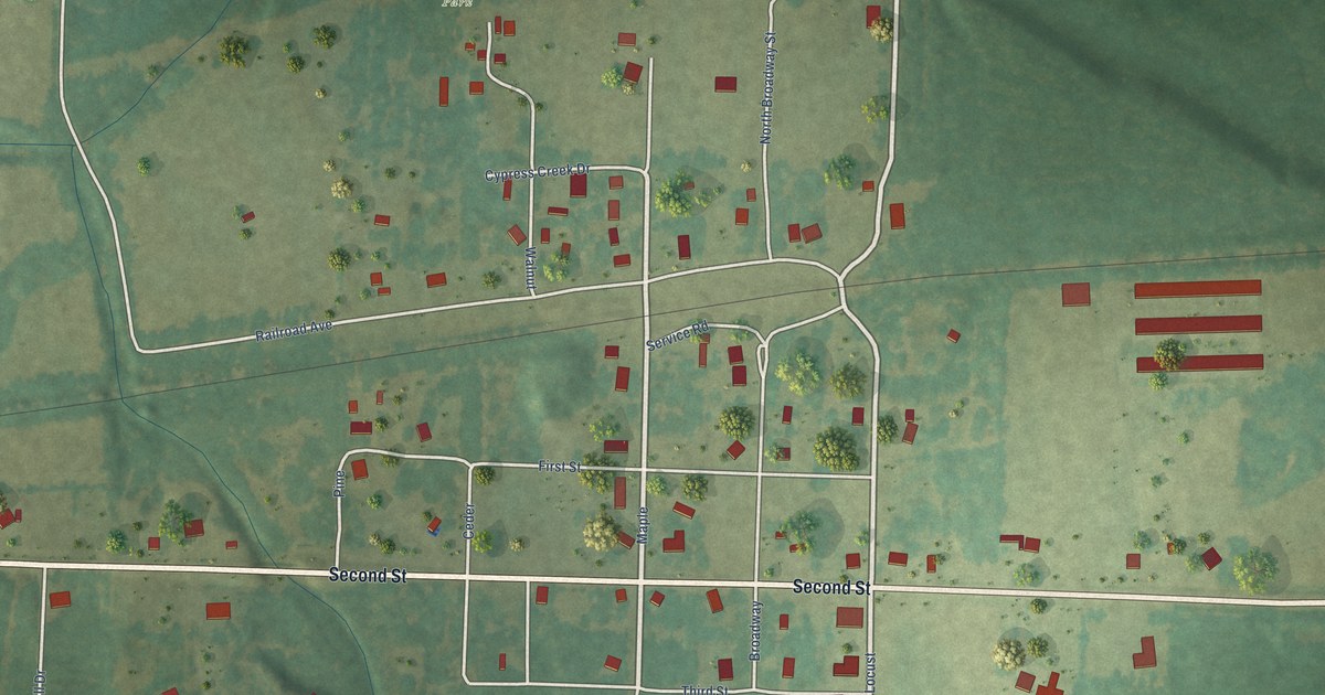 Map of Adona, Arkansas in 2026