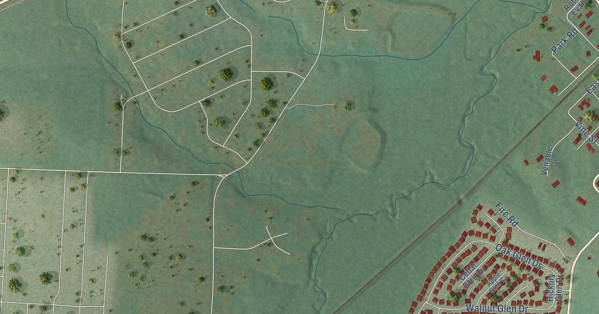 Map of Alexander, Arkansas in 2026