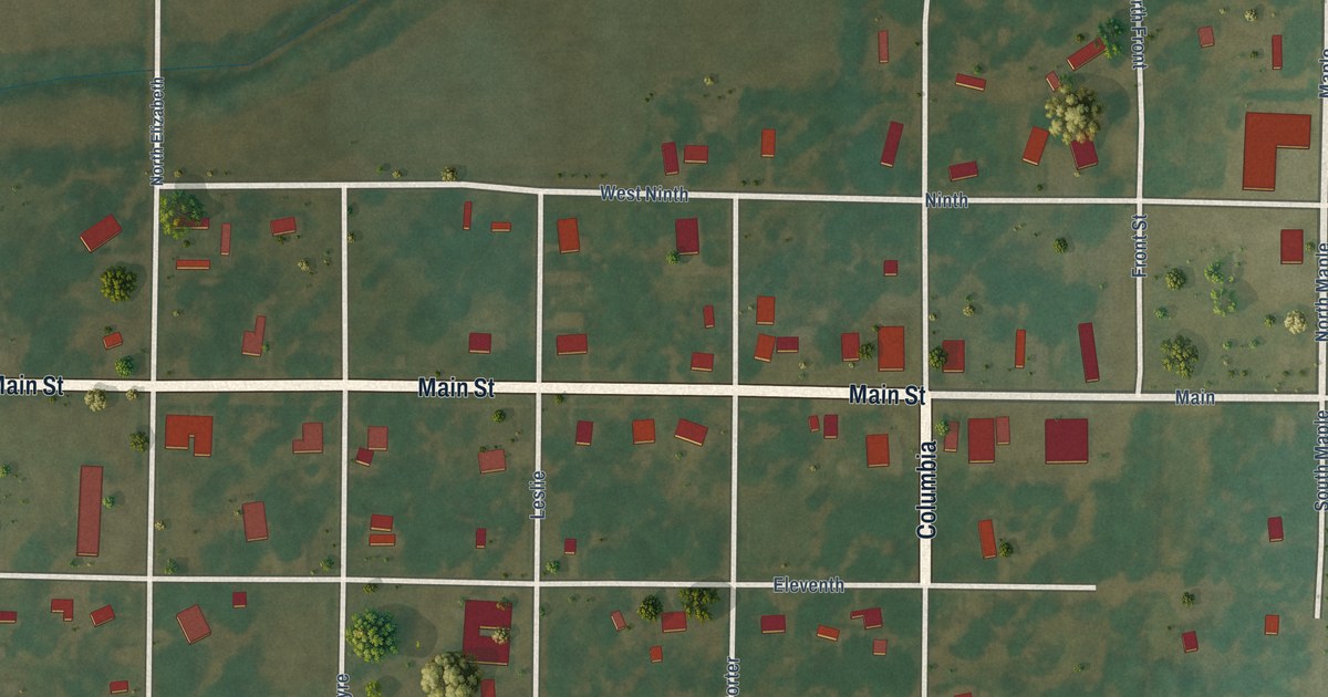 Map of Almyra, Arkansas in 2026