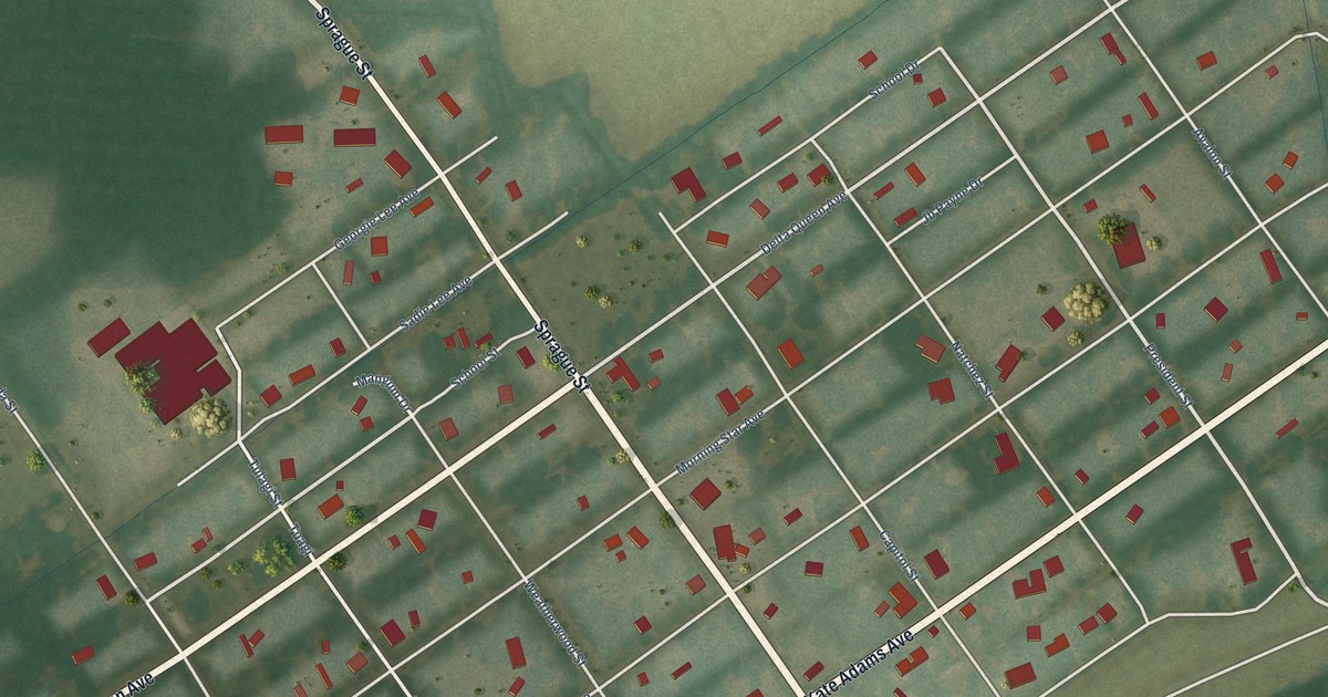 Map of Arkansas City, Arkansas in 2026