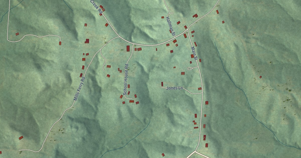 Map of Ben Lomond, Arkansas in 2026