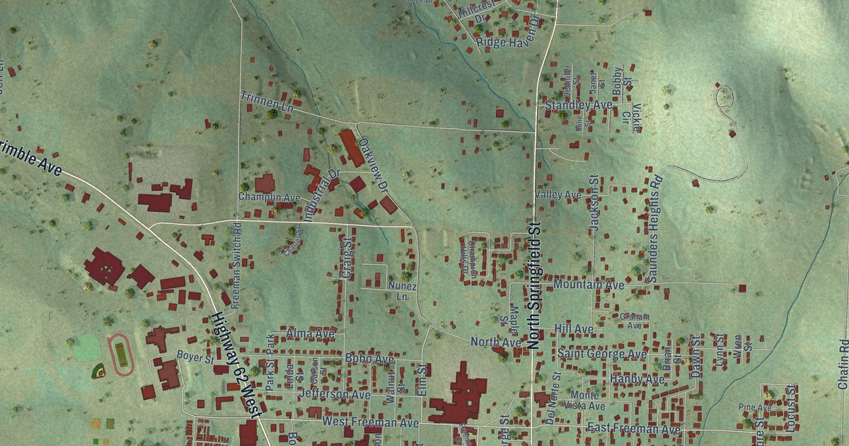 Map of Berryville, Arkansas in 2026