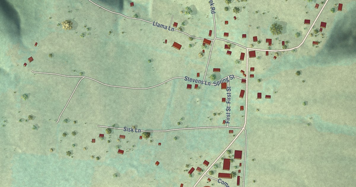 Map of Big Flat, Arkansas in 2026