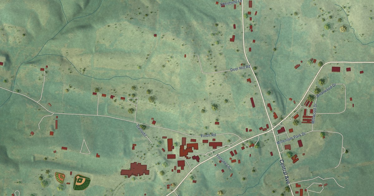 Map of Bismarck, Arkansas in 2026