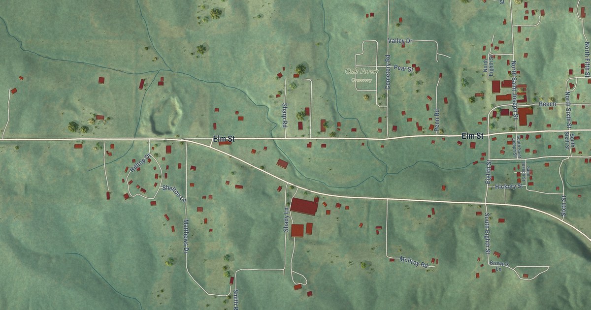 Map of Black Rock, Arkansas in 2026