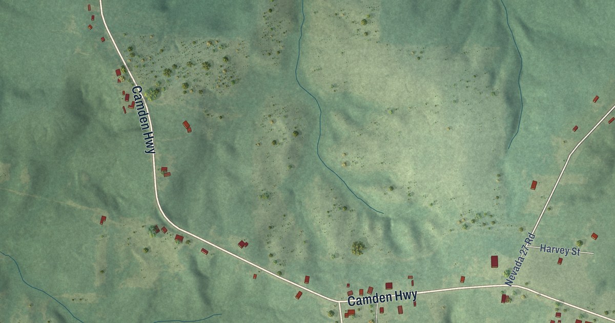 Map of Bluff City, Arkansas in 2026