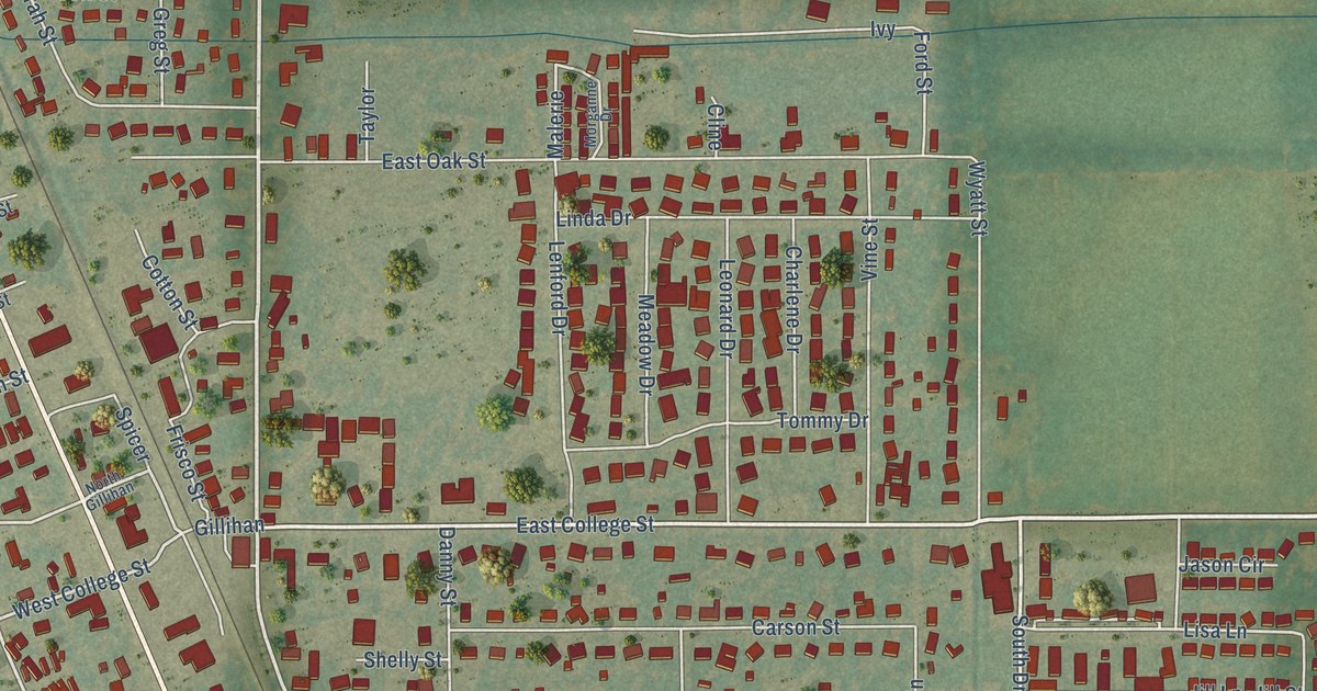 Map of Bono, Arkansas in 2026