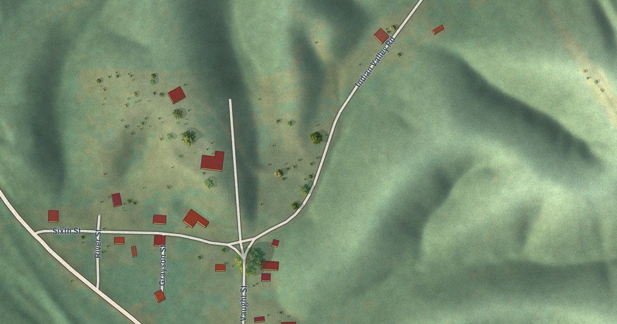 Map of Caddo Gap, Arkansas in 2026