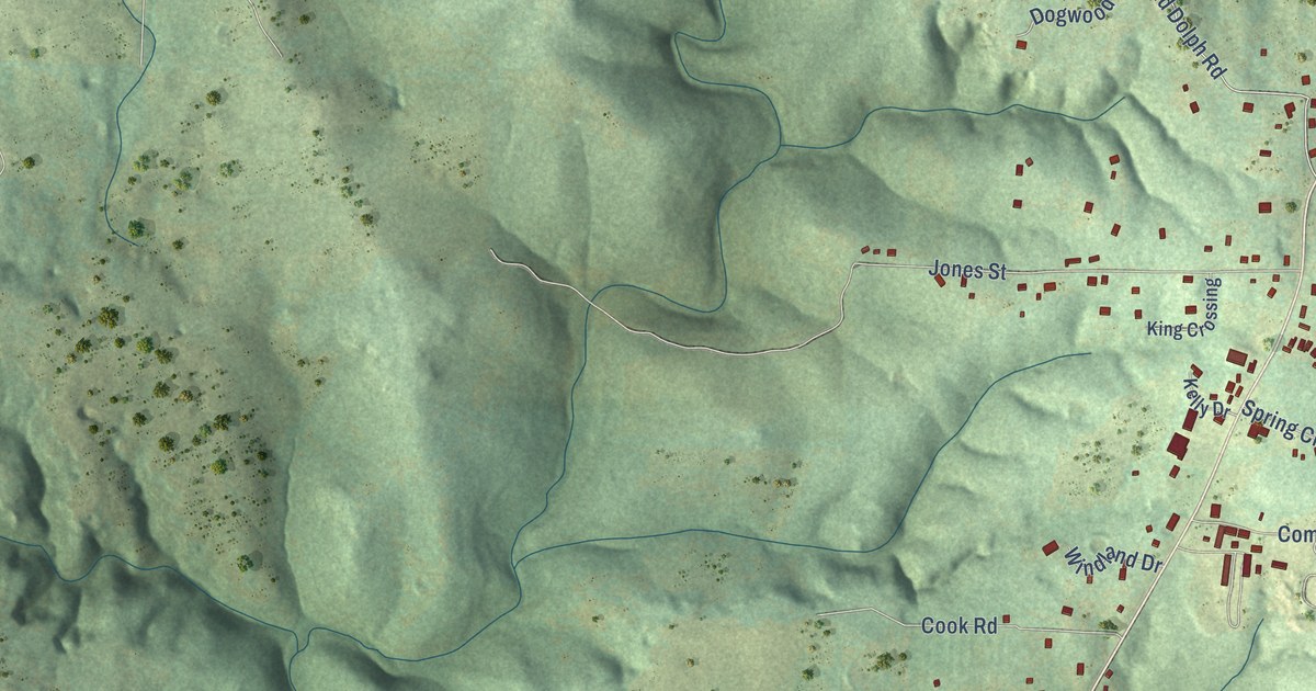 Map of Calico Rock, Arkansas in 2026
