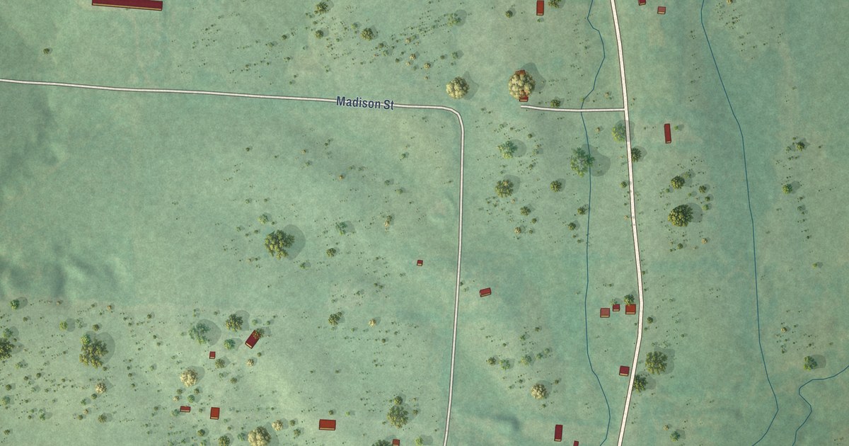 Map of Center Point, Arkansas in 2026