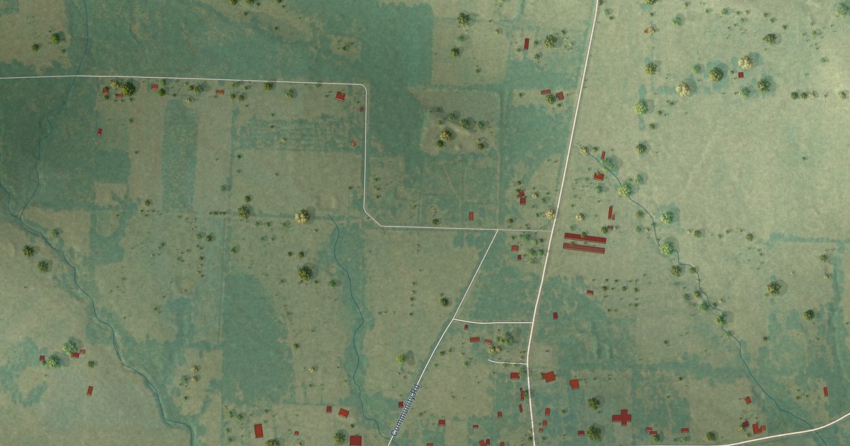 Map of Centerville, Arkansas in 2026