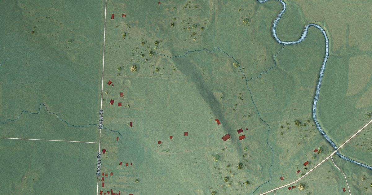 Map of Central City, Arkansas in 2026