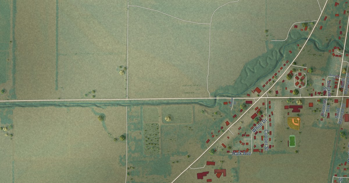 Map of Cherry Valley, Arkansas in 2026