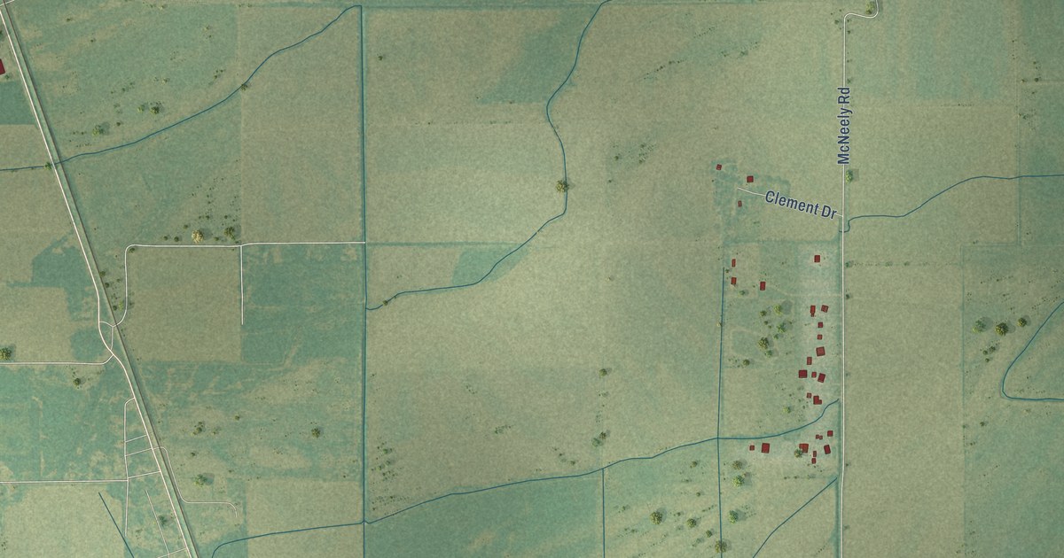 Map of Clarkedale, Arkansas in 2026