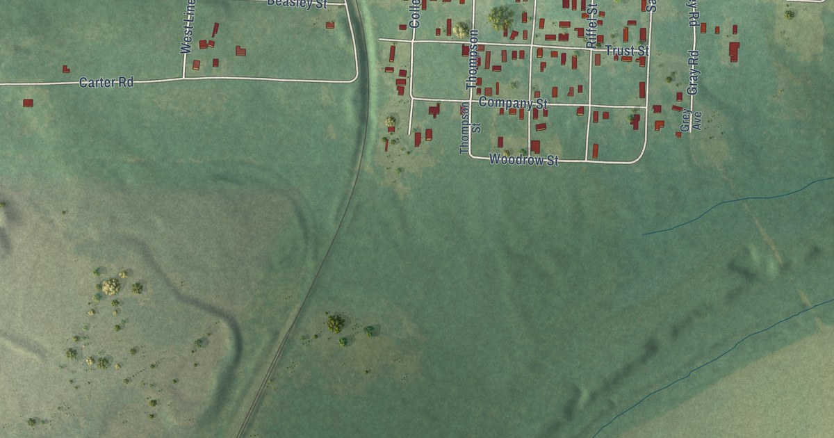 Map of College Station, Arkansas in 2026