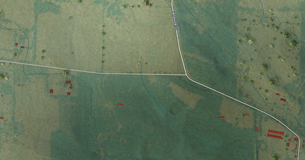 Map of Corinth, Arkansas in 2026