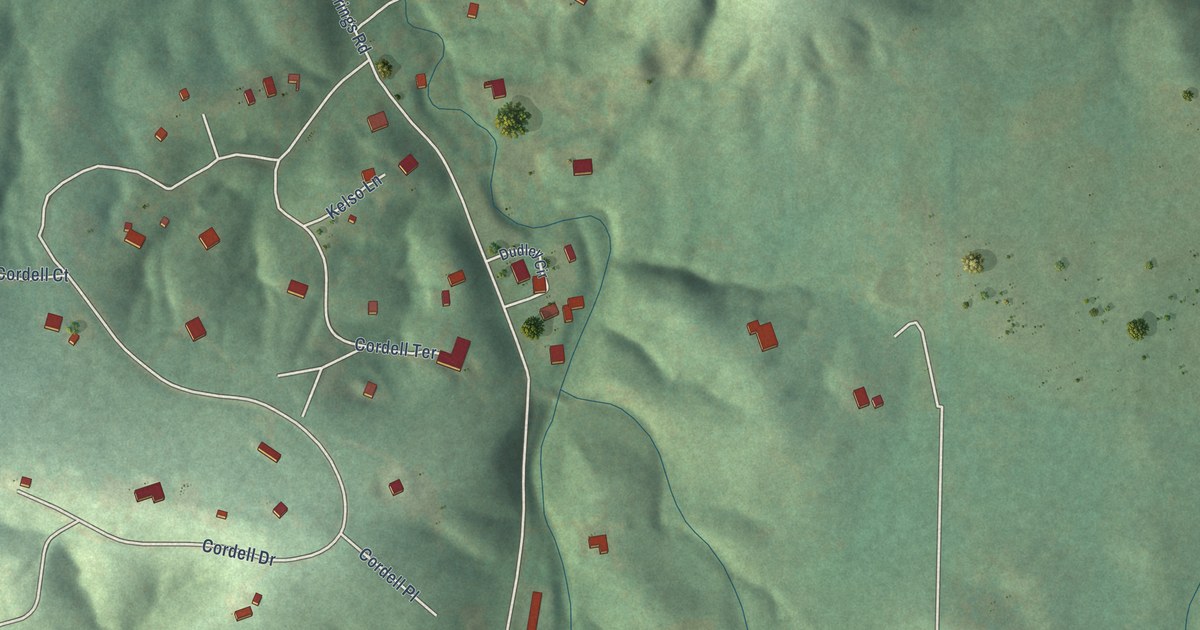 Map of Crystal Springs, Arkansas in 2026