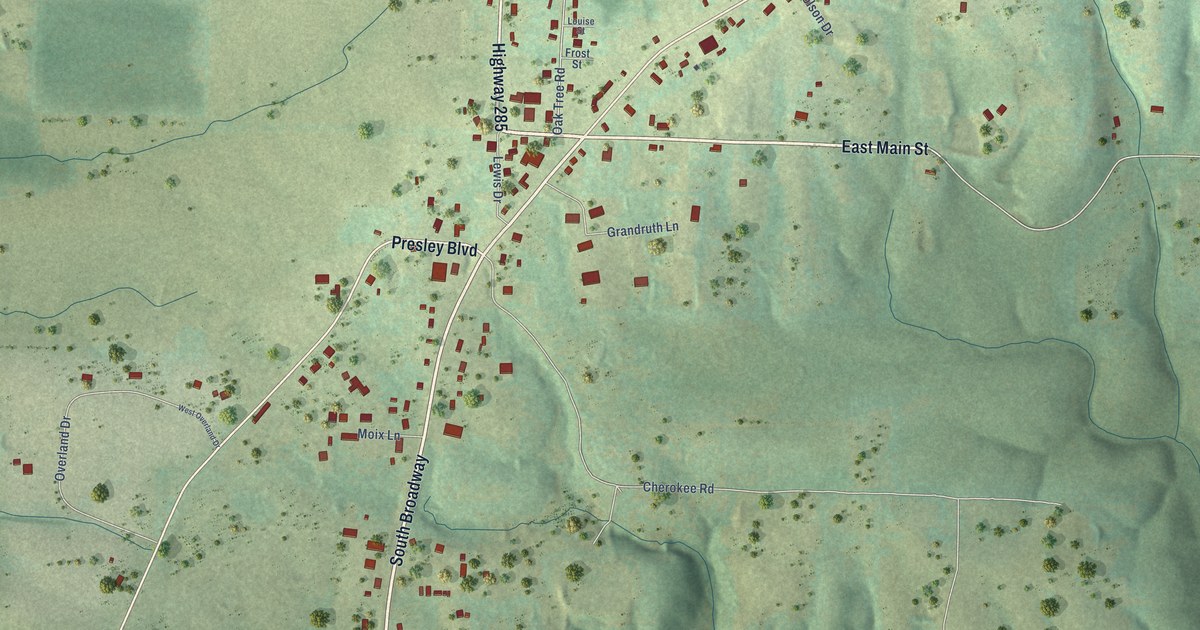 Map of Damascus, Arkansas in 2026