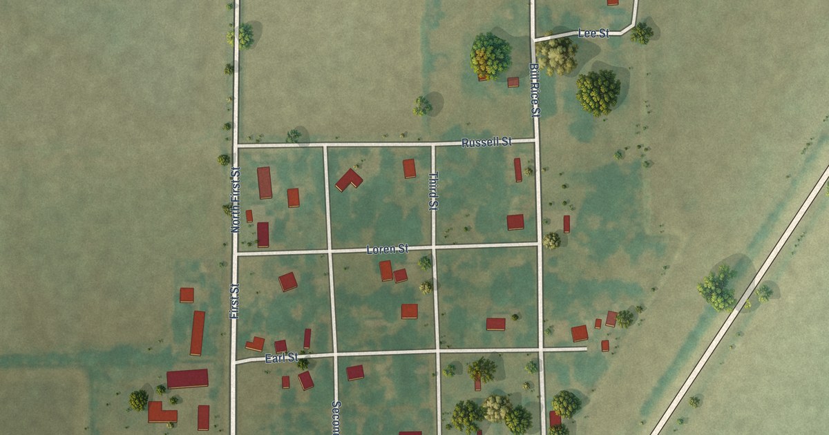 Map of Datto, Arkansas in 2026