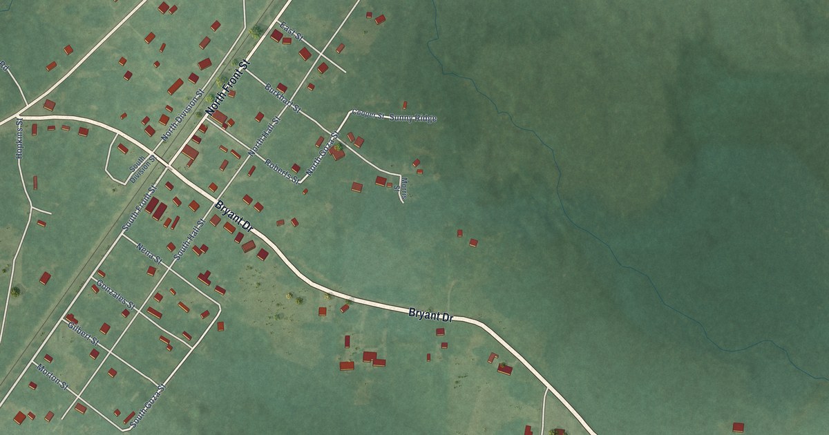 Map of Donaldson, Arkansas in 2026