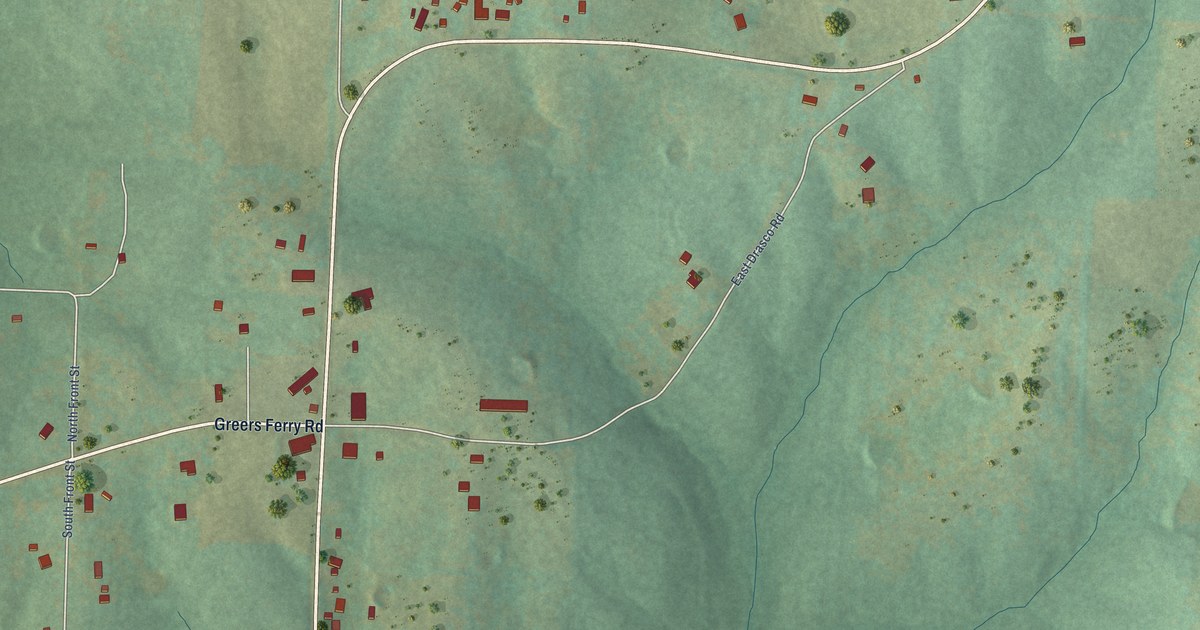 Map of Drasco, Arkansas in 2026
